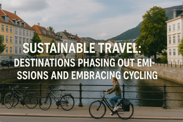 السفر المستدام: وجهات تستغني عن الانبعاثات وتتبنى ركوب الدراجات